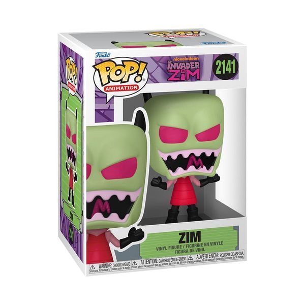 Коллекционная фигурка Funko Invader Zim POP! Анимация Vinyl Figures Zim 9 cm AF5616 фото