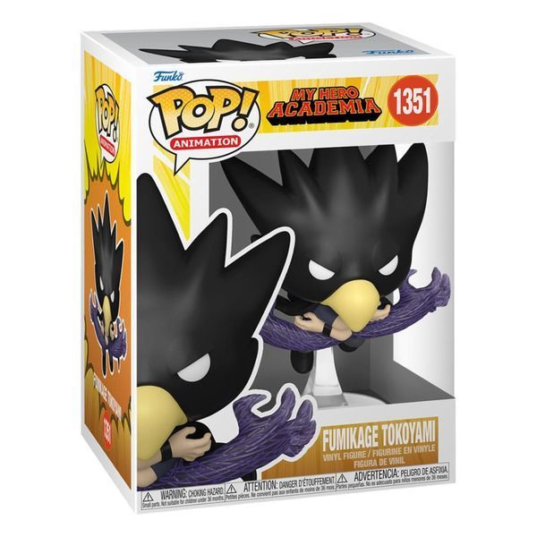 Коллекционная фигурка Funko My Hero Academia POP! Анимация Vinyl Figure Tokoyami (FA) 9 cm AF232 фото