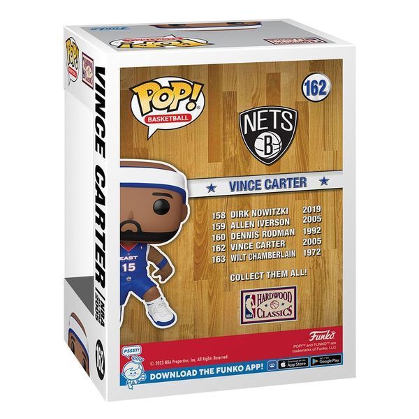 Колекційна фігурка Funko NBA Legends POP! Sports Vinyl Figure Vince Carter (2005) 9 cm mf144 фото