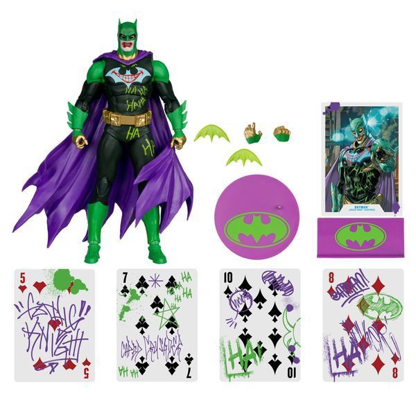 Колекційна фігурка McFarlane Toys DC Multiverse &mdash; Batman (Joker War) Jokerized Gold Label 18 см MCF17668 фото