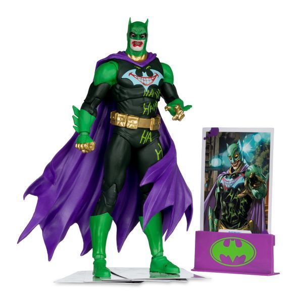 Колекційна фігурка McFarlane Toys DC Multiverse &mdash; Batman (Joker War) Jokerized Gold Label 18 см MCF17668 фото