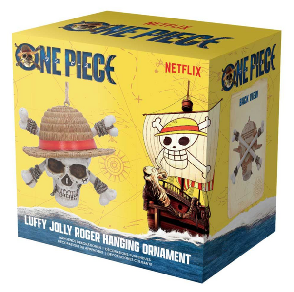 Декоративна підвісна прикраса One Piece Luffy Jolly Roger, 8.4 см B7358A26 фото