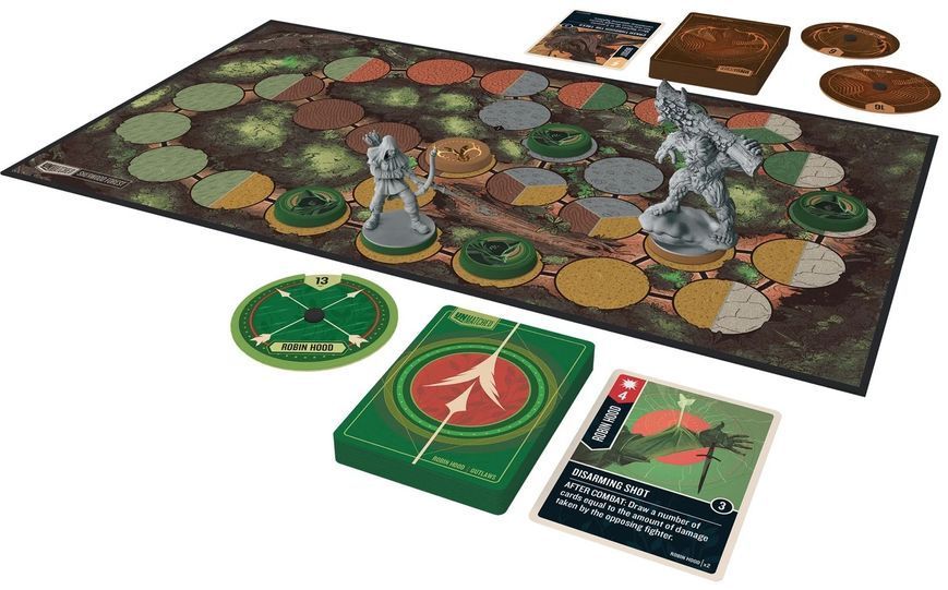 Настольная игра Unmatched: Робин Гуд против Бигфута 166 фото