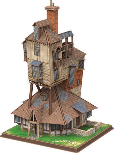 3D Пазл Revell Гаррі Поттер Хогвартська нора (3D Puzzle Harry Potter The Burrow) puzz2 фото