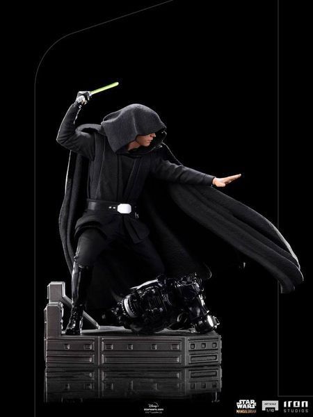 Коллекционная фигурка Звездные Войны Люк Скайуокер Star Wars The Mandalorian BDS Art Scale Statue 1/10 Luke Skywalker Combat Version 24 cm AF171 фото