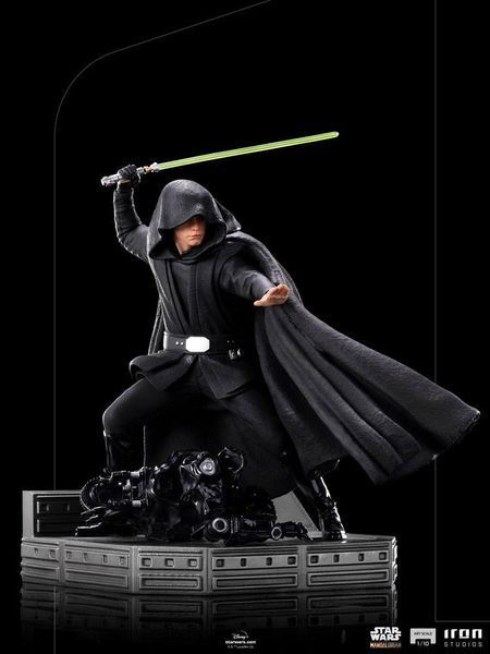 Коллекционная фигурка Звездные Войны Люк Скайуокер Star Wars The Mandalorian BDS Art Scale Statue 1/10 Luke Skywalker Combat Version 24 cm AF171 фото