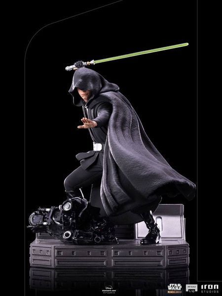 Коллекционная фигурка Звездные Войны Люк Скайуокер Star Wars The Mandalorian BDS Art Scale Statue 1/10 Luke Skywalker Combat Version 24 cm AF171 фото