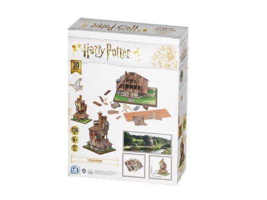3D Пазл Revell Гаррі Поттер Хогвартська нора (3D Puzzle Harry Potter The Burrow) puzz2 фото