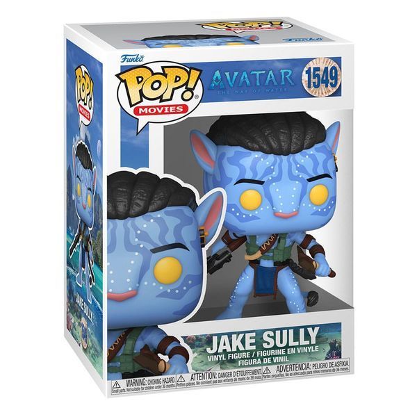 Коллекционная фигурка Funko Avatar: The Way of Water POP! Movies Vinyl Figure Jake Sully (Battle) 9 cm mf170 фото