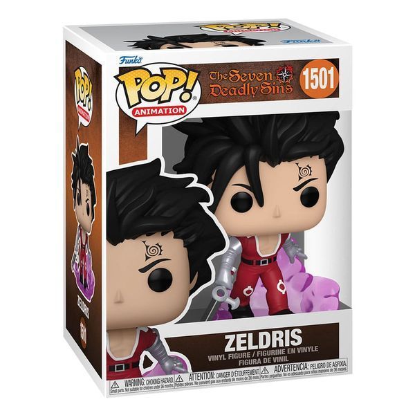 Колекційна фігурка Funko Seven Deadly Sins Pop! Animation Vinyl Figure Zeldris 9 cm AF278 фото