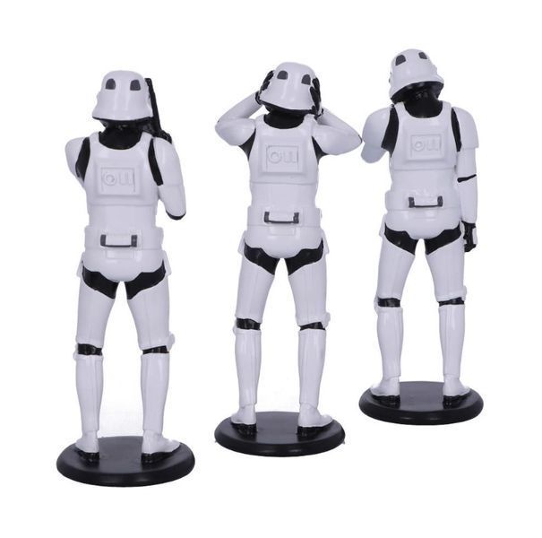 Декоративная статуэтка фигурка Three Wise Stormtrooper (Три Мудрых Штурмовика) 14 см B4889P9 фото