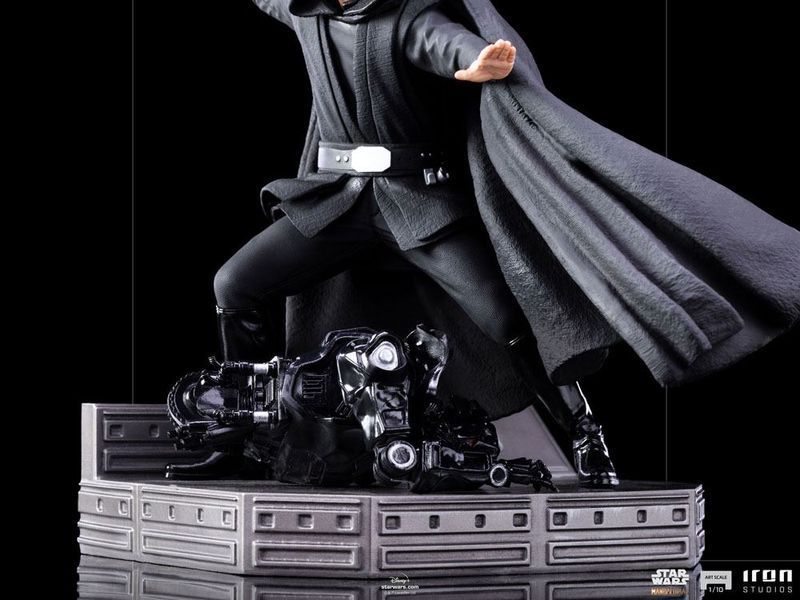 Коллекционная фигурка Звездные Войны Люк Скайуокер Star Wars The Mandalorian BDS Art Scale Statue 1/10 Luke Skywalker Combat Version 24 cm AF171 фото