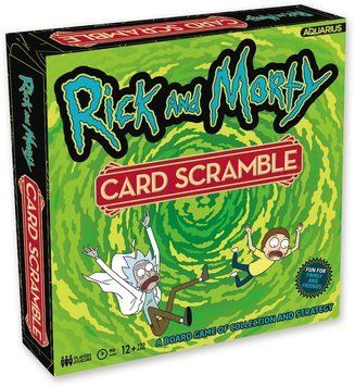 Настільна гра Aquarius Rick and Morty Board Game Card Scramble *English Version* 001244 фото