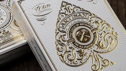 Гральні карти Theory11 Artisan Playing Cards White (52 шт.) T11-ARTISAN-WHITE фото