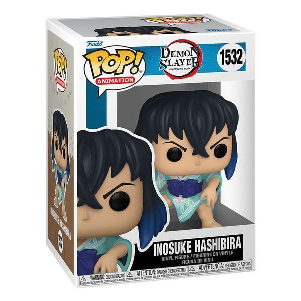 Колекційна фігурка Funko Demon Slayer: Kimetsu no Yaiba POP! Animation Figure Inosuke(Kimono) 9 cm AF279 фото