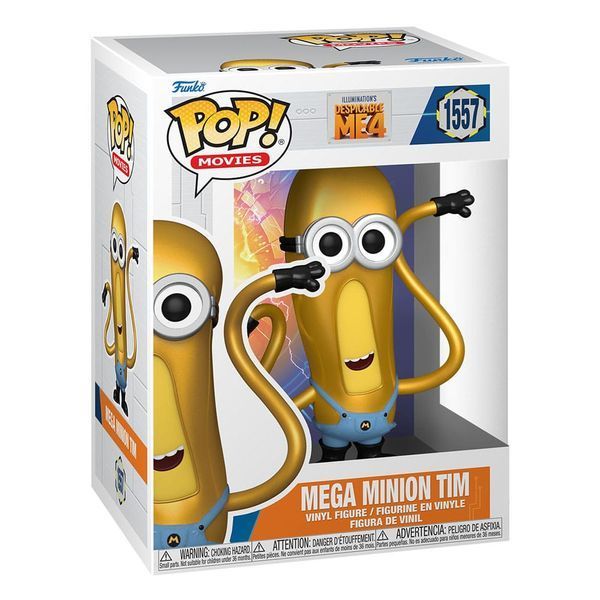 Коллекционная фигурка Funko Despicable Me 4 POP! Movies Vinyl Figure Super Tim 9 cm AF360 фото
