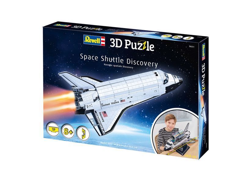 3D Пазл Revell Space Shuttle Discovery puzz15 фото