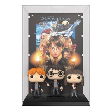 Делюкс набір фігурок Funko Harry Potter POP! Movie Poster & Figure Sorcerer's Stone 9 cm mf128 фото