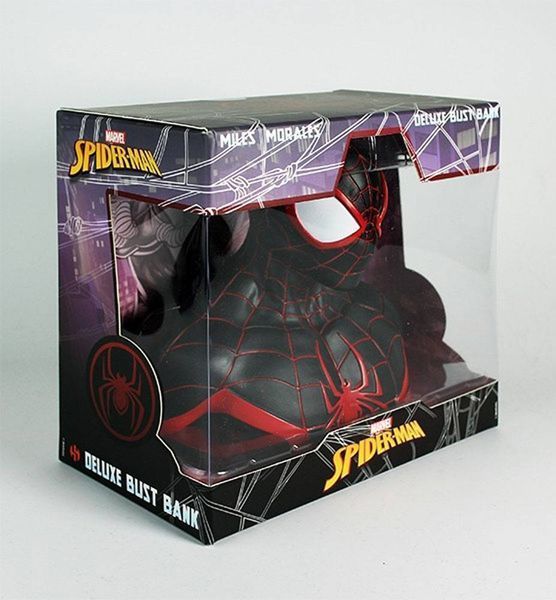 Фігурка - скарбничка Semic Marvel Coin Bank Spider-Man (Miles Morales) 25 cm cb7320 фото