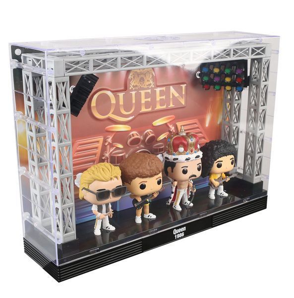 Делюкс набор фигурок Funko Queen POP Moments Deluxe Vinyl Figures 4-Pack Wembley Stadium AF216 фото
