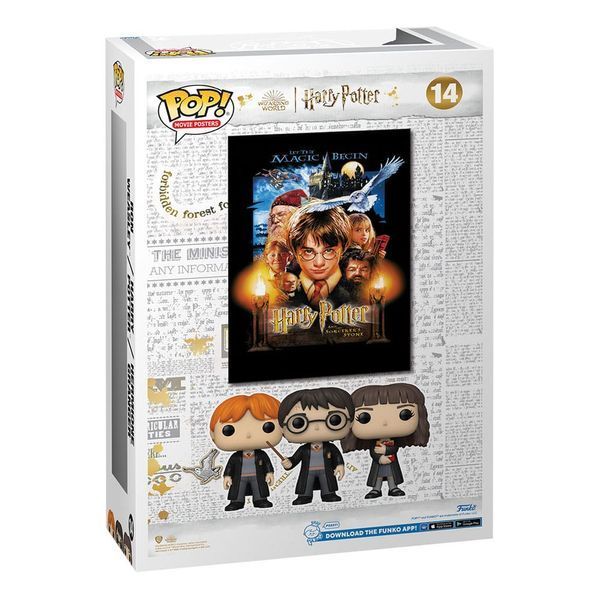 Делюкс набір фігурок Funko Harry Potter POP! Movie Poster & Figure Sorcerer's Stone 9 cm mf128 фото