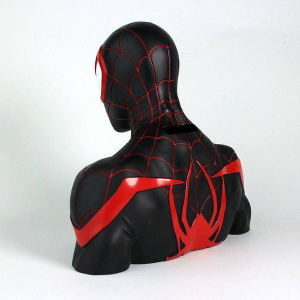 Фігурка - скарбничка Semic Marvel Coin Bank Spider-Man (Miles Morales) 25 cm cb7320 фото
