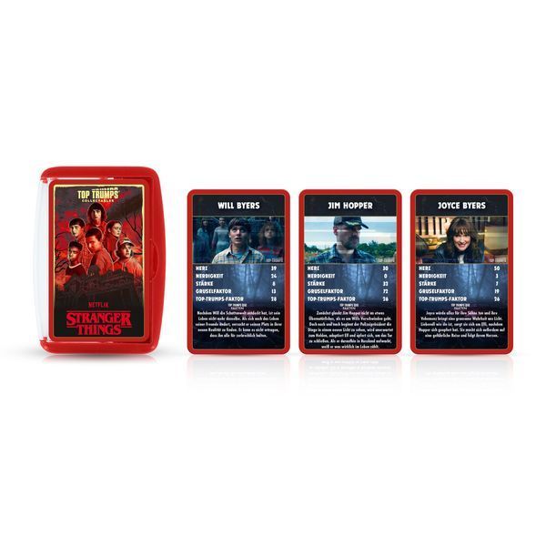 Карточная игра Winning Moves Stranger Things Top Trumps Collectables (Немецкая версия / German Version) WIMO04641-GER-6 фото