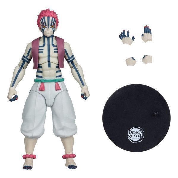 Колекційна фігурка McFarlane Toys Demon Slayer: Kimetsu no Yaiba Action Figure Akaza 18 cm AF257 фото