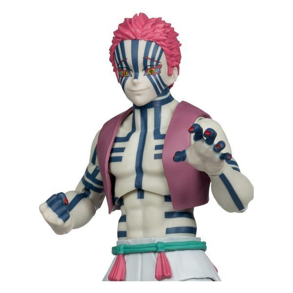 Колекційна фігурка McFarlane Toys Demon Slayer: Kimetsu no Yaiba Action Figure Akaza 18 cm AF257 фото