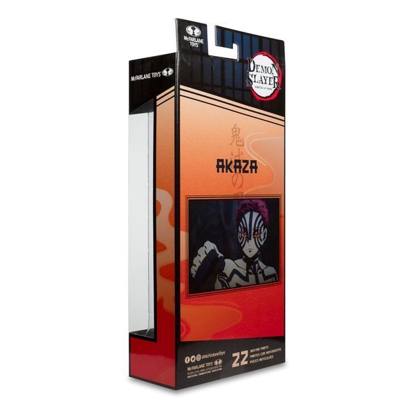 Колекційна фігурка McFarlane Toys Demon Slayer: Kimetsu no Yaiba Action Figure Akaza 18 cm AF257 фото