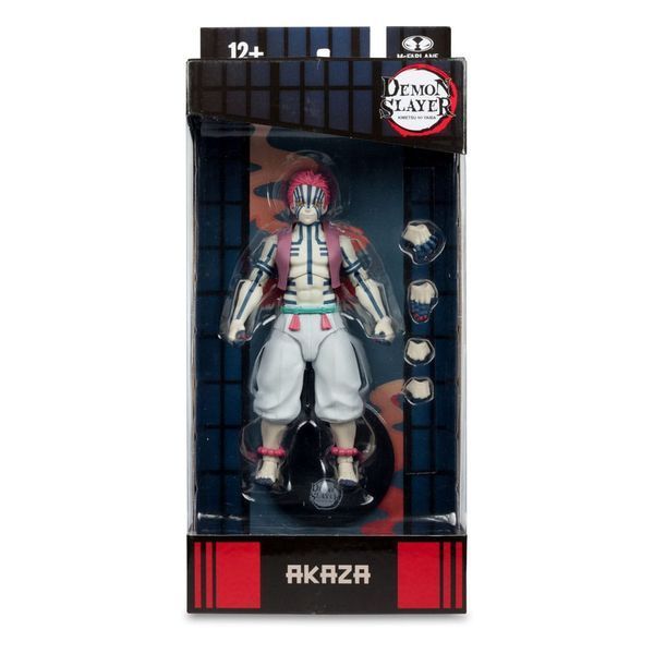 Колекційна фігурка McFarlane Toys Demon Slayer: Kimetsu no Yaiba Action Figure Akaza 18 cm AF257 фото