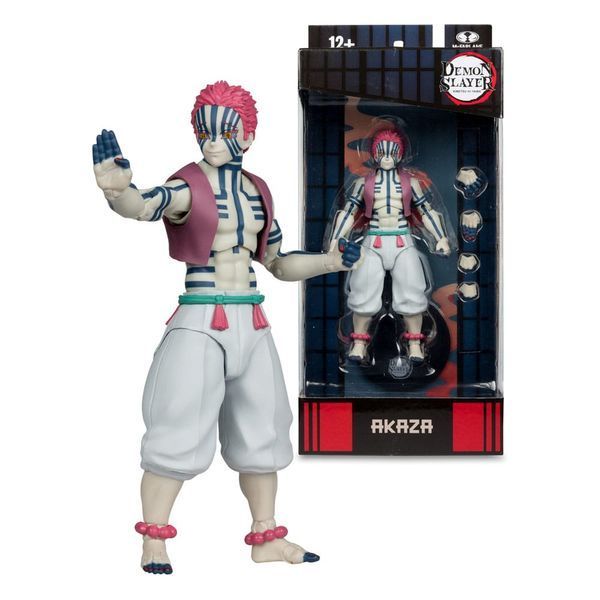 Колекційна фігурка McFarlane Toys Demon Slayer: Kimetsu no Yaiba Action Figure Akaza 18 cm AF257 фото