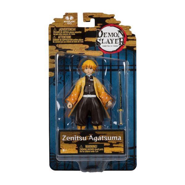 Колекційна фігурка McFarlane Toys Demon Slayer: Kimetsu no Yaiba Action Figure Zenitsu Agatsuma (Kimono) 13 cm AF341 фото