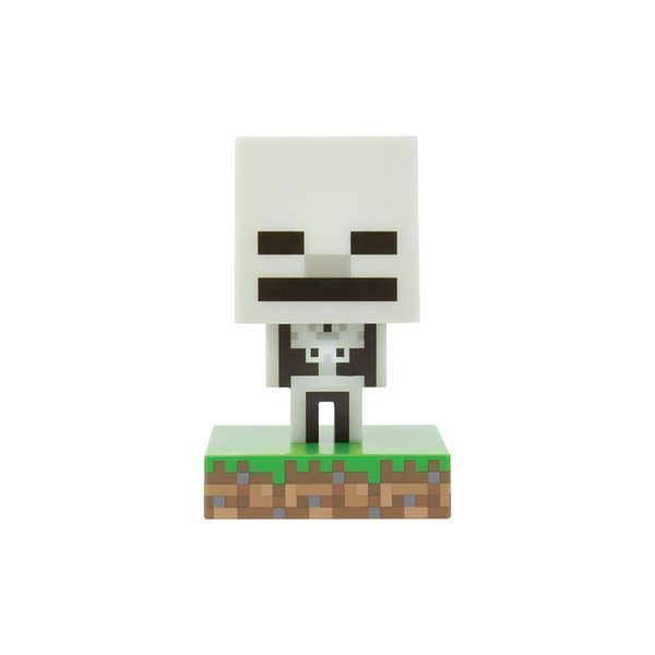 Лампа Paladone Minecraft Icon Light Minecraft Skeleton 11 cm lamp5925 фото