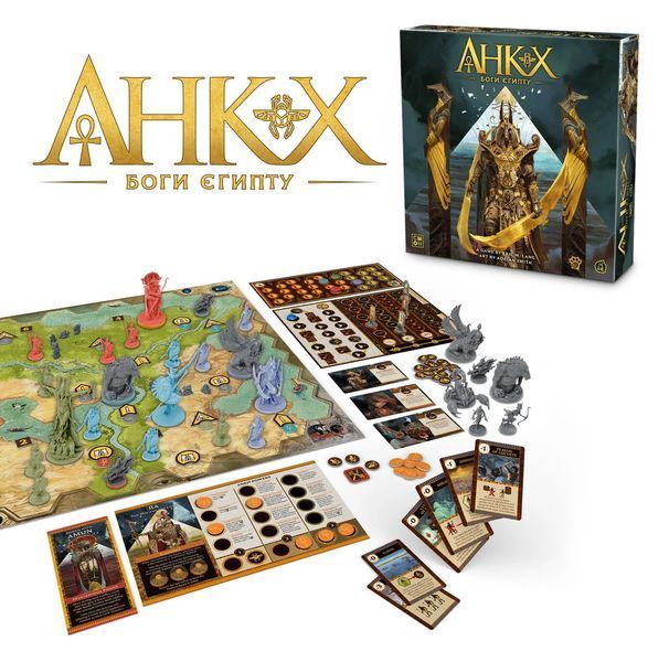 Настільна гра Анкх. Боги Єгипту (Ankh: Gods of Egypt) 134 фото