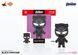 Коллекционная мини-фигурка Marvel Черная Пантера Avengers: Endgame Cosbi Mini Figure Black Panther 8 cm Hot Toys mf118 фото 2