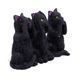 Декоративна статуетка фігурка &laquo;Три мудрі котики&raquo; (Three Wise Felines) Nemesis Now 8,5 см U4802P9 фото 4