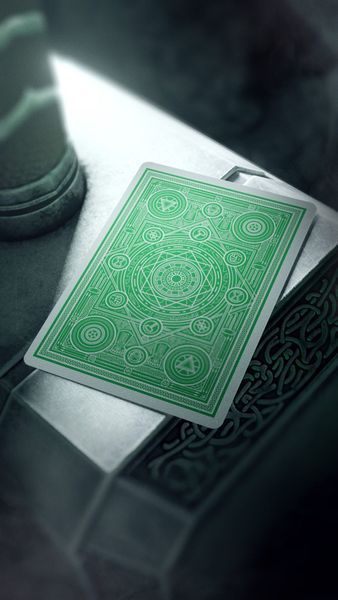 Гральні карти Theory11 Avengers: The Infinity Saga Playing Cards Green (52 шт.) T11-AVENGERS-DECK-GREEN фото