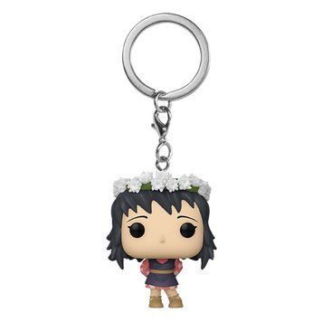 Брелок Funko Demon Slayer: Kimetsu no Yaiba POP! Vinyl Keychains Makomo (Flower Headdress) 4 cm  kc003 фото