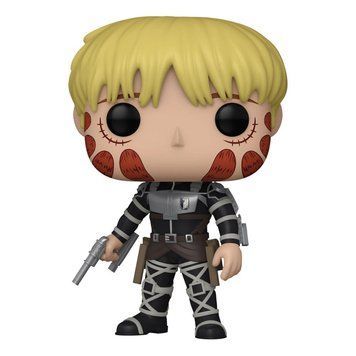 Колекційна фігурка Funko Attack on Titan POP! Animation Vinyl Figures Armin Arlert 9 cm (Chase) mf147 фото