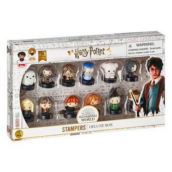 Набор коллекционных мини фигурок Гарри Поттер 12 шт Harry Potter Stamps 12-Pack Wizarding World Set A 4 cm AF158 фото