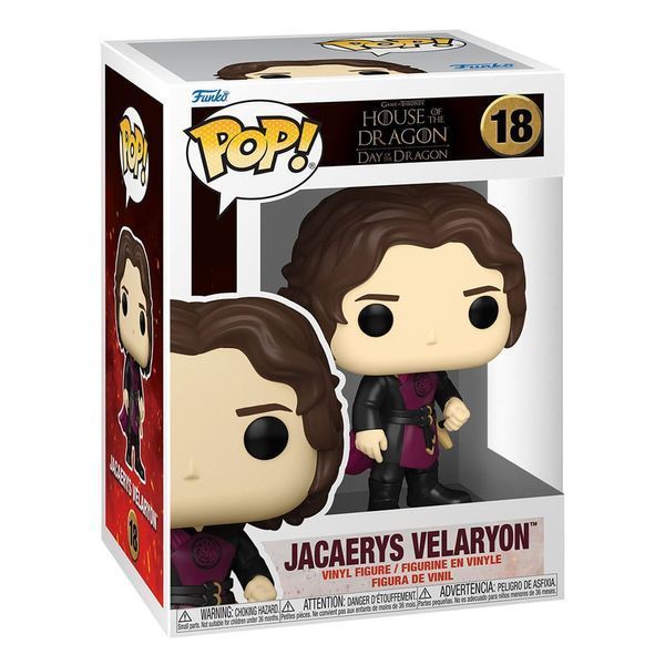 Колекційна фігурка Funko House of the Dragon POP! TV Vinyl Figure Jarcarys Valaryon 9 cm AF361 фото