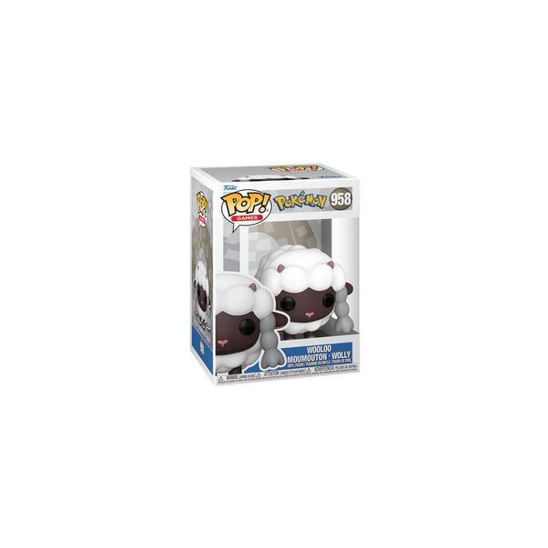 Коллекционная фигурка Funko Pokemon POP! Games Vinyl Figure Wooloo (EMEA) 9 cm AF235 фото