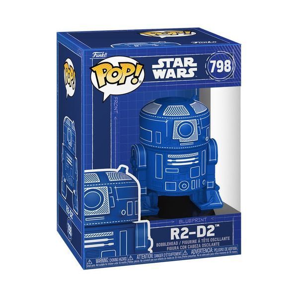 Колекційна фігурка Funko Star Wars POP! Vinyl Figure SWS11-R2-D2 BP 9 cm AF8457 фото
