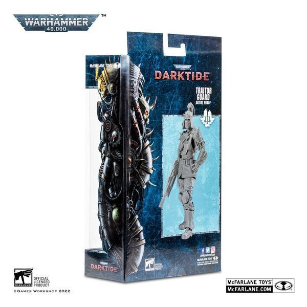 Колекційна фігурка Warhammer 40k: Darktide Action Figure Traitor Guard (Artist Proof) 18 cm WARHAF173 фото