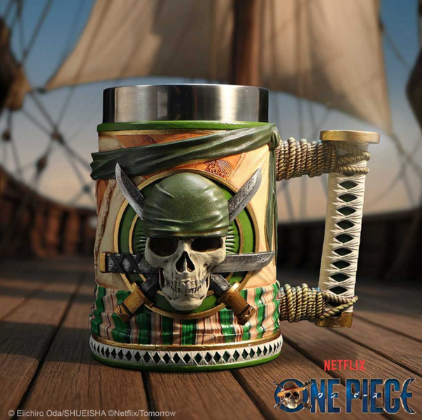 Кружка танкард One Piece Zoro, 16 см B7384A26 фото