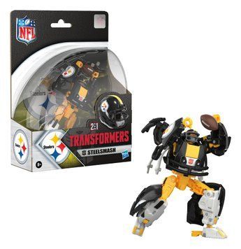 Фігурка Hasbro Transformers x NFL &mdash; Pittsburgh Steelers: Steelsmash (14 см) HASG2334 фото