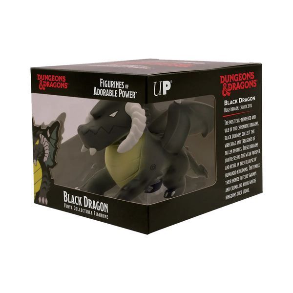 Фигурка - Дракон FIGURINES OF ADORABLE POWER: DUNGEONS & DRAGONS - BLACK DRAGON bffig1 фото