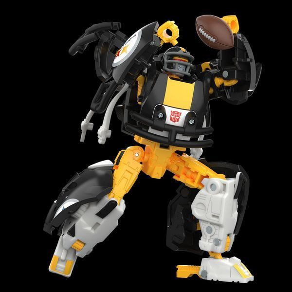 Фігурка Hasbro Transformers x NFL &mdash; Pittsburgh Steelers: Steelsmash (14 см) HASG2334 фото