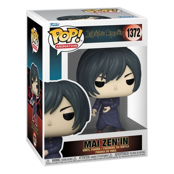 Колекційна фігурка Funko Jujutsu Kaisen POP! Animation Vinyl Figure Mai Zenin 9 cm AF236 фото